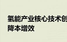 氢能产业核心技术创新日益加快 推动各环节降本增效