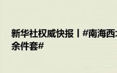 新华社权威快报丨#南海西北陆坡沉船遗址提取水文物900余件套#