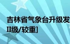 吉林省气象台升级发布强对流天气黄色预警[III级/较重]