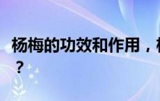 杨梅的功效和作用，杨梅是热性的还是凉性的？