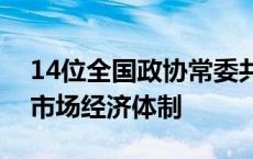 14位全国政协常委共议构建高水平社会主义市场经济体制