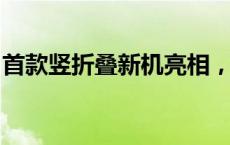 首款竖折叠新机亮相，荣耀布局折叠屏全领域