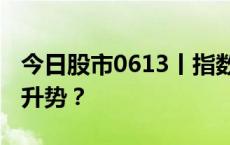 今日股市0613丨指数震荡收跌 短期能否重拾升势？