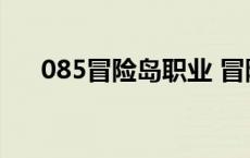 085冒险岛职业 冒险岛2018职业推荐 