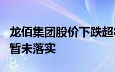 龙佰集团股价下跌超8% 目前欧盟反倾销税率暂未落实