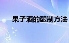 果子酒的酿制方法 柚子酒的制作方法 