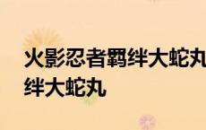 火影忍者羁绊大蛇丸密码是多少 火影忍者羁绊大蛇丸 