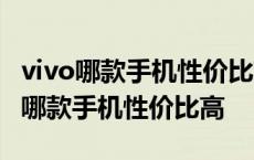 vivo哪款手机性价比高最值得入手2022 vivo哪款手机性价比高 