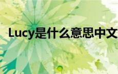 Lucy是什么意思中文翻译 lucy是什么意思 