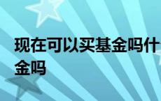 现在可以买基金吗什么基金好? 现在适合买基金吗 