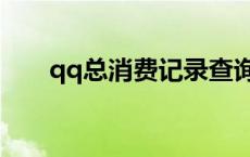 qq总消费记录查询 qq消费记录查询 