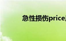 急性损伤price原则 price原则 