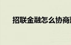 招联金融怎么协商延期还款 招联金融 