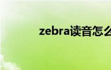 zebra读音怎么读 zebra读音 