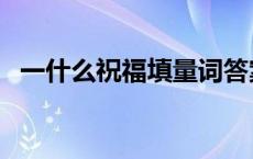 一什么祝福填量词答案 一什么祝福填量词 