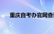 重庆自考办官网查询 重庆自考办官网 