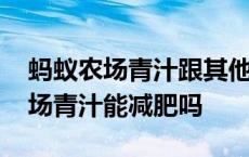 蚂蚁农场青汁跟其他青汁有什么区别 蚂蚁农场青汁能减肥吗 