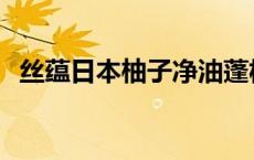 丝蕴日本柚子净油蓬松洗发露怎么样 丝蕴 