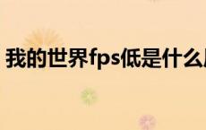 我的世界fps低是什么原因 fps低是什么原因 