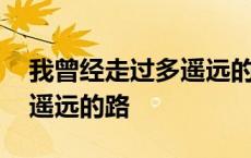 我曾经走过多遥远的路什么歌 我曾经走过多遥远的路 