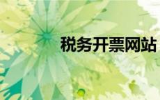 税务开票网站 税务局代开票 