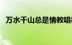 万水千山总是情教唱视频 万水千山总是情 