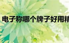 电子称哪个牌子好用精准 电子称哪个牌子好 