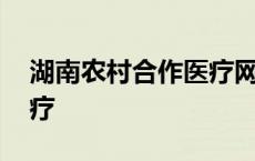 湖南农村合作医疗网上缴费 湖南农村合作医疗 