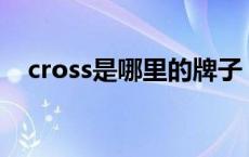 cross是哪里的牌子 crosstour什么名字 