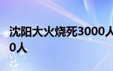 沈阳大火烧死3000人2019 沈阳大火烧死3000人 