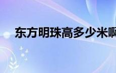 东方明珠高多少米啊 东方明珠高多少米 