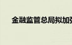 金融监管总局拟加强小额贷款公司监管