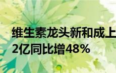 维生素龙头新和成上半年量价齐增，净利超22亿同比增48%