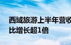 西域旅游上半年营收1.04亿元，销售费用同比增长超1倍