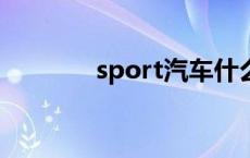 sport汽车什么功能 esport 