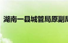 湖南一县城管局原副局长受审，60余人旁听