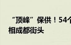 “顶峰”保供！54个大型“移动充电宝”亮相成都街头