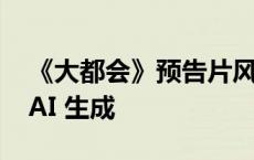 《大都会》预告片风波：虚假影评人引言系 AI 生成