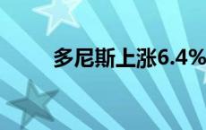 多尼斯上涨6.4%，报24.1美元/股