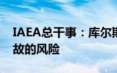 IAEA总干事：库尔斯克核电站存在发生核事故的风险