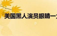 美国黑人演员眼睛一大一小 美国黑人演员 