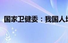 国家卫健委：我国人均预期寿命达到78.6岁