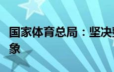 国家体育总局：坚决整治体育领域“饭圈”乱象