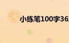 小练笔100字36篇 小练笔100字 