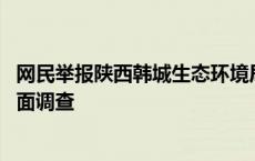 网民举报陕西韩城生态环境局充当企业保护伞 调查组开展全面调查