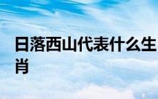 日落西山代表什么生肖? 日落西山代表什么生肖 