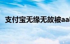 支付宝无缘无故被aa收款 支付宝们被收编 