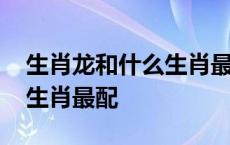 生肖龙和什么生肖最配做生意 生肖龙和什么生肖最配 