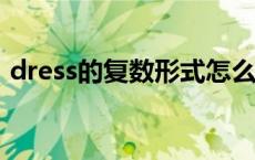 dress的复数形式怎么读? dress的复数形式 