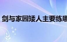 剑与家园矮人主要练哪个兵种 剑与家园矮人 